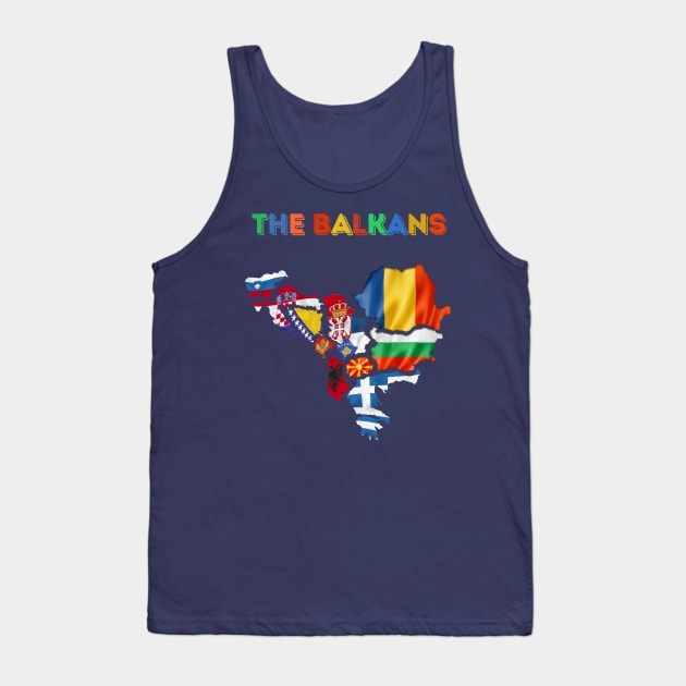 The Balkans Tank Top by soulfulprintss8